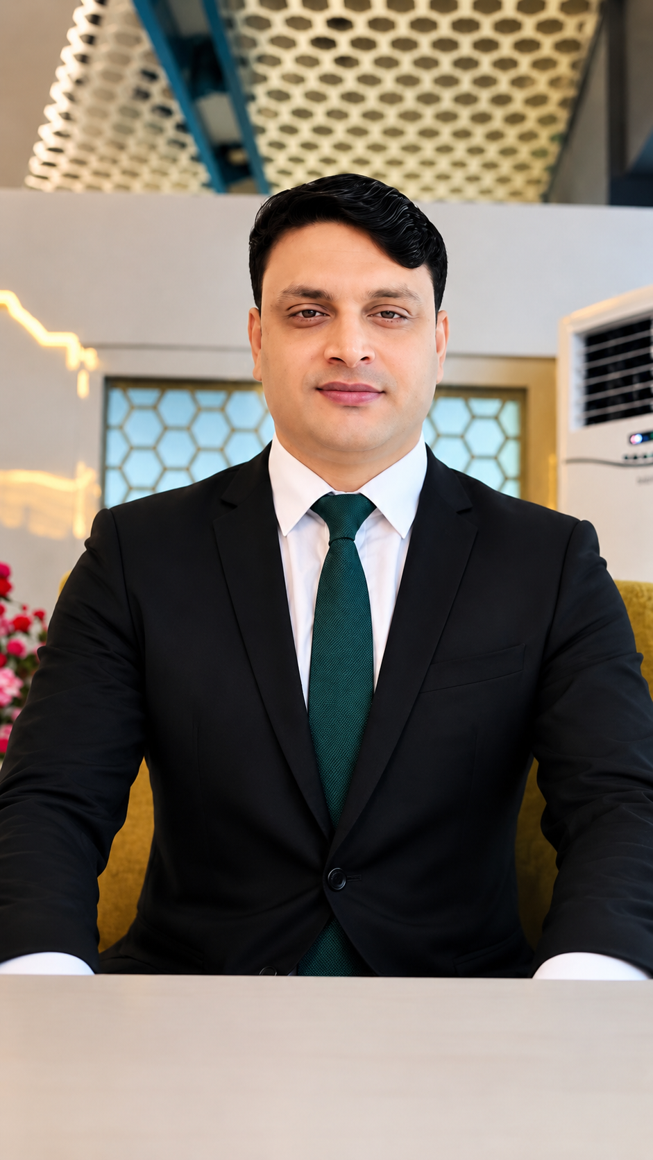 Mr. Chandan Kumar Singh, General Manager of Hotel RamSanPlaza